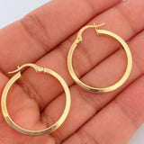 Candongas Miku 1.95gr / 1 1/4 in / Oro Amarillo 18K &