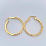 Candongas Miku 1.95gr / 1 1/4 in / Oro Amarillo 18K &