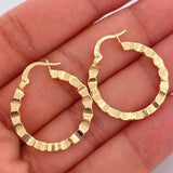 Candongas Said 1.85gr / 1 in / Oro Amarillo 18K &