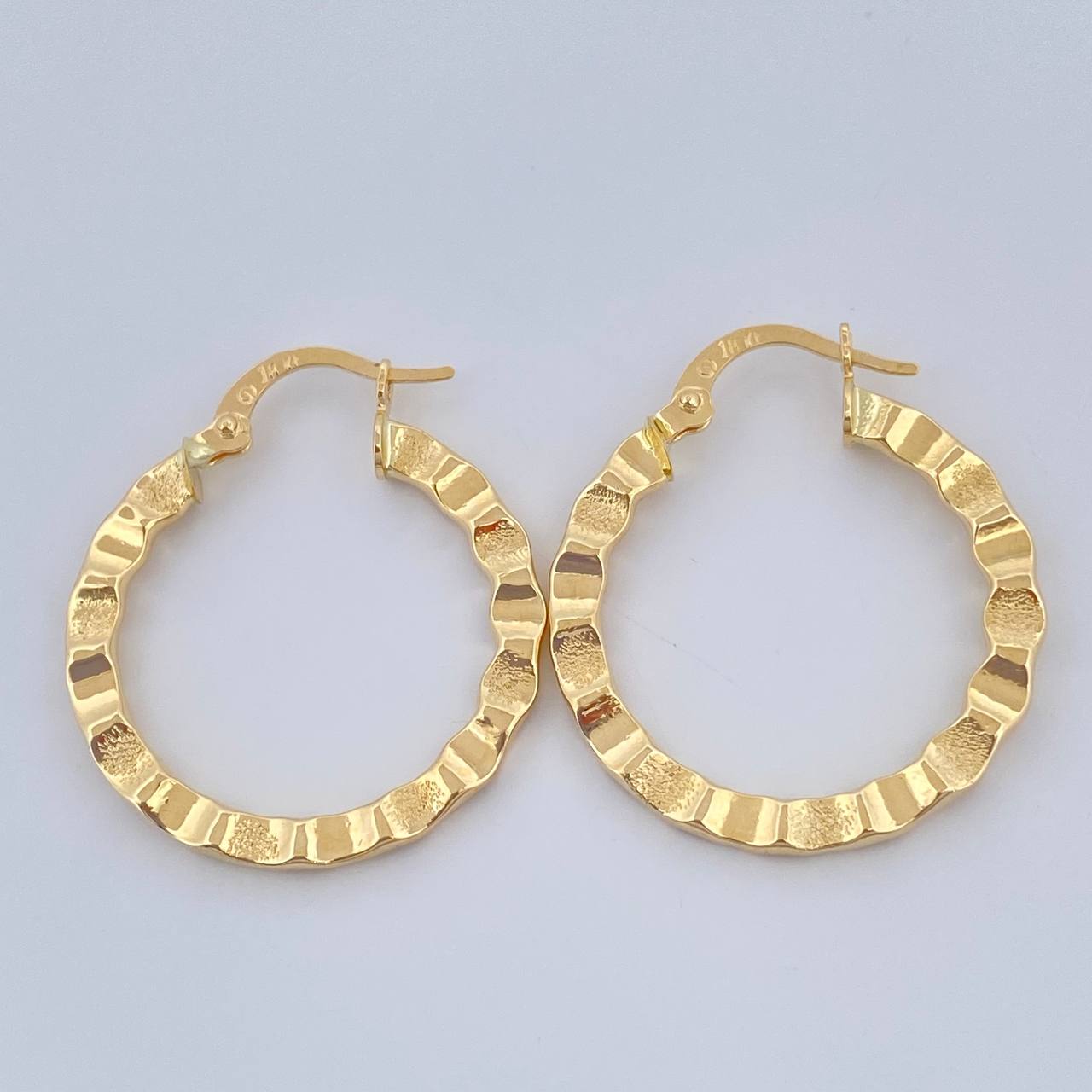 Candongas Said 1.85gr / 1 in / Oro Amarillo 18K &