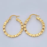Candongas Said 1.85gr / 1 in / Oro Amarillo 18K &