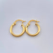 Candongas Lore 1gr / 1/2 in / Oro Amarillo 18K &