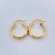 Candongas Nia 1.7gr / 3/4 in / Oro Amarillo 18K &