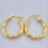 Candongas Kari 1.95gr / 3/4 in / Oro Amarillo 18K &