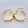 Candongas Lary 2.6gr / 1 in / Oro Amarillo 18K &