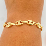 Pulso Gc 6.4gr / 8 3/4 in / 8.1mm Oro Amarillo 18K %