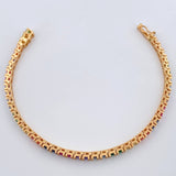 Pulso Tennis 13.3gr / 6 1/2 in / 3.43mm Oro Amarillo 18K %