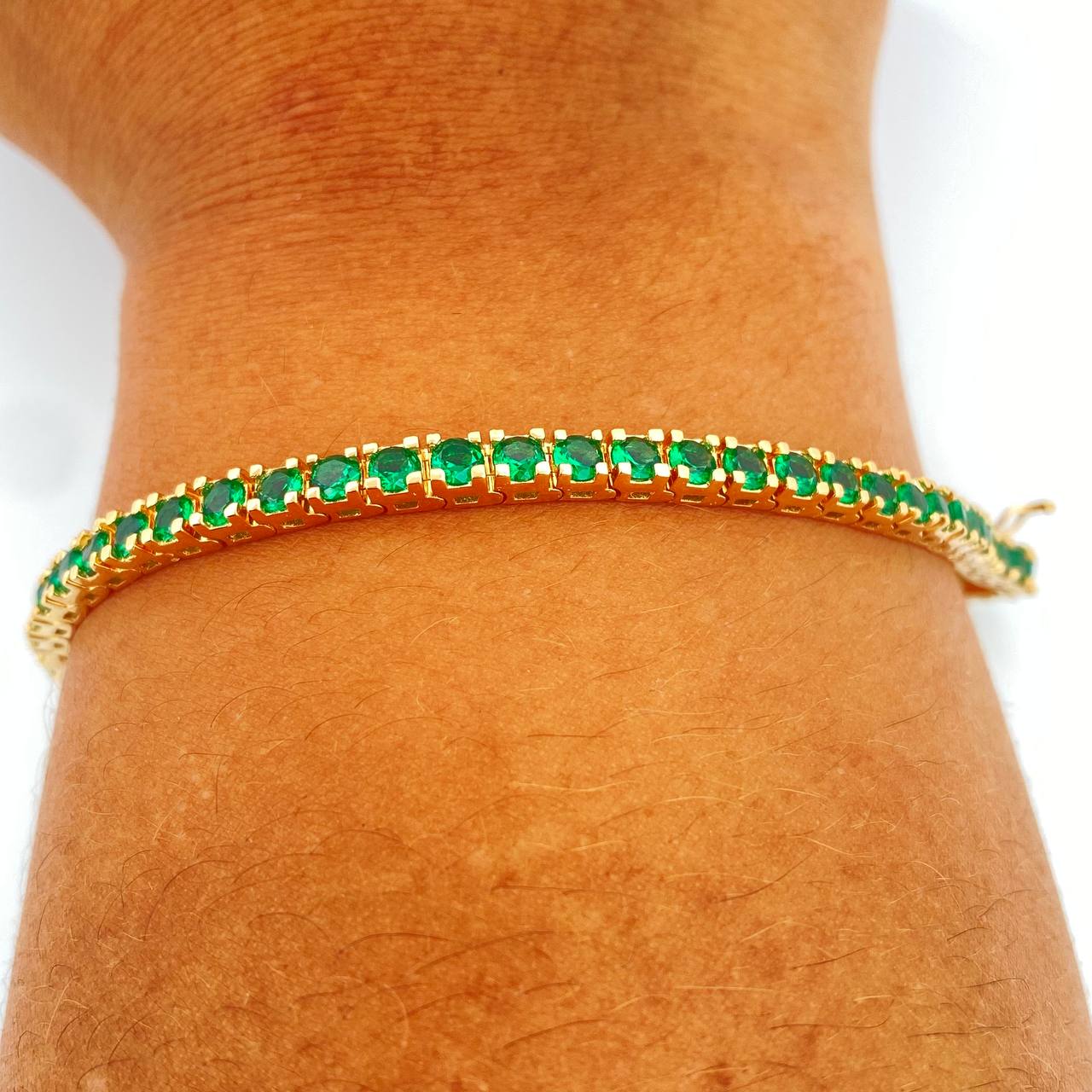 Pulso Tennis 13.7gr / 7 in / 3.48mm Oro Amarillo 18K %