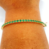 Pulso Tennis 13.7gr / 7 in / 3.48mm Oro Amarillo 18K %