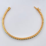 Pulso Tennis 13.7gr / 7 in / 3.48mm Oro Amarillo 18K %