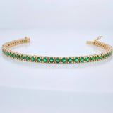 Pulso Tennis 13.7gr / 7 in / 3.48mm Oro Amarillo 18K %