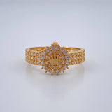 Anillo Corona 3.6gr / T7 1/2 / Oro Amarillo 18K %