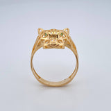 Anillo Pantera Filigrama 3.9gr / T7 1/2 / Oro Amarillo 18K %