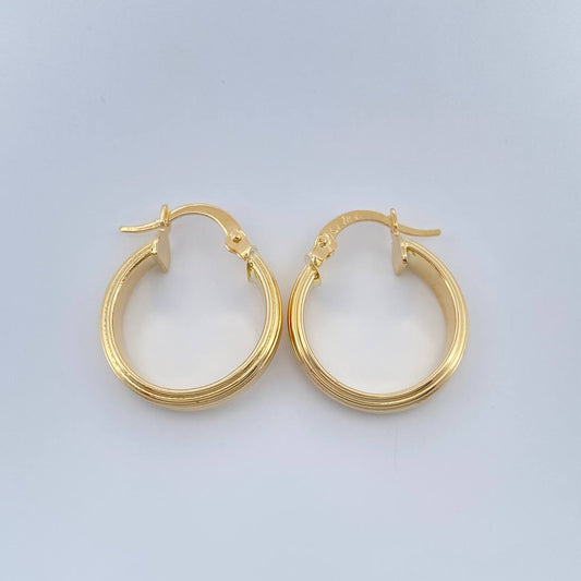Candongas Winter 2gr / 3/4 in / Oro Amarillo 18K %