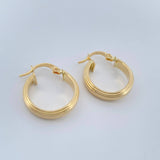 Candongas Winter 2gr / 3/4 in / Oro Amarillo 18K %
