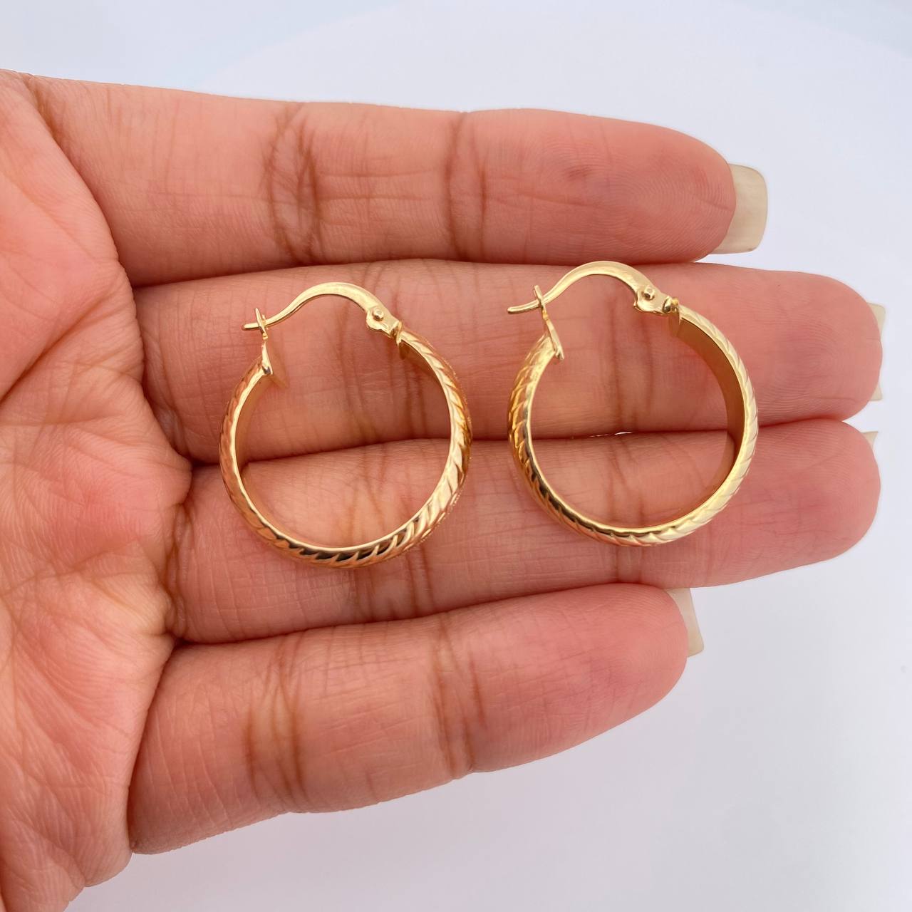 Candongas Kuki 2.75gr / 1 in / Oro Amarillo 18K %