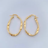 Candongas Asby Ovaladas 1.8gr / 1 1/4 in / Oro Amarillo 18K %