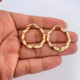 Candongas Kari 3.3gr / 1 1/4 in / Oro Amarillo 18K %