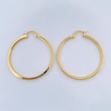 Candongas Andy 2.45gr / 1 1/2 in / Oro Amarillo 18K %