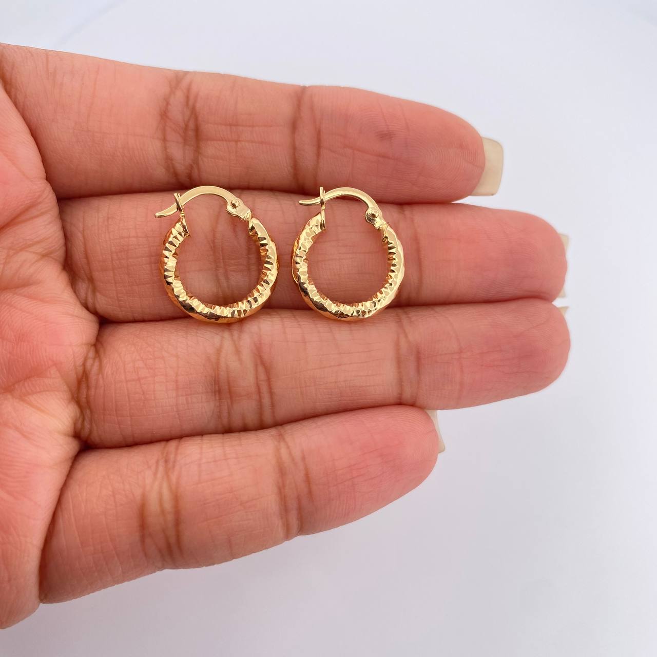 Candongas Majo 1.35gr / 3/4 in / Oro Amarillo 18K %