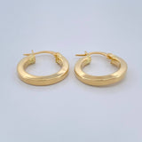 Candongas Diani 1.85gr / 3/4 in / Oro Amarillo 18K %