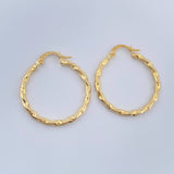 Candongas Milu 1.75gr / 1 1/4 in / Oro Amarillo 18K %