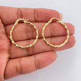 Candongas Milu 1.75gr / 1 1/4 in / Oro Amarillo 18K %