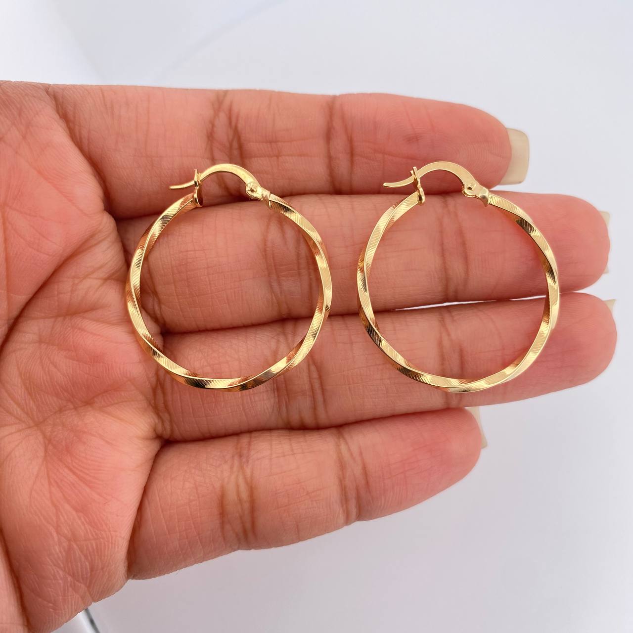 Candongas Deis 1.45gr / 1 1/4 in / Oro Amarillo 18K %