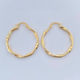 Candongas Asby 2.05gr / 1 1/4 in / Oro Amarillo 18K %