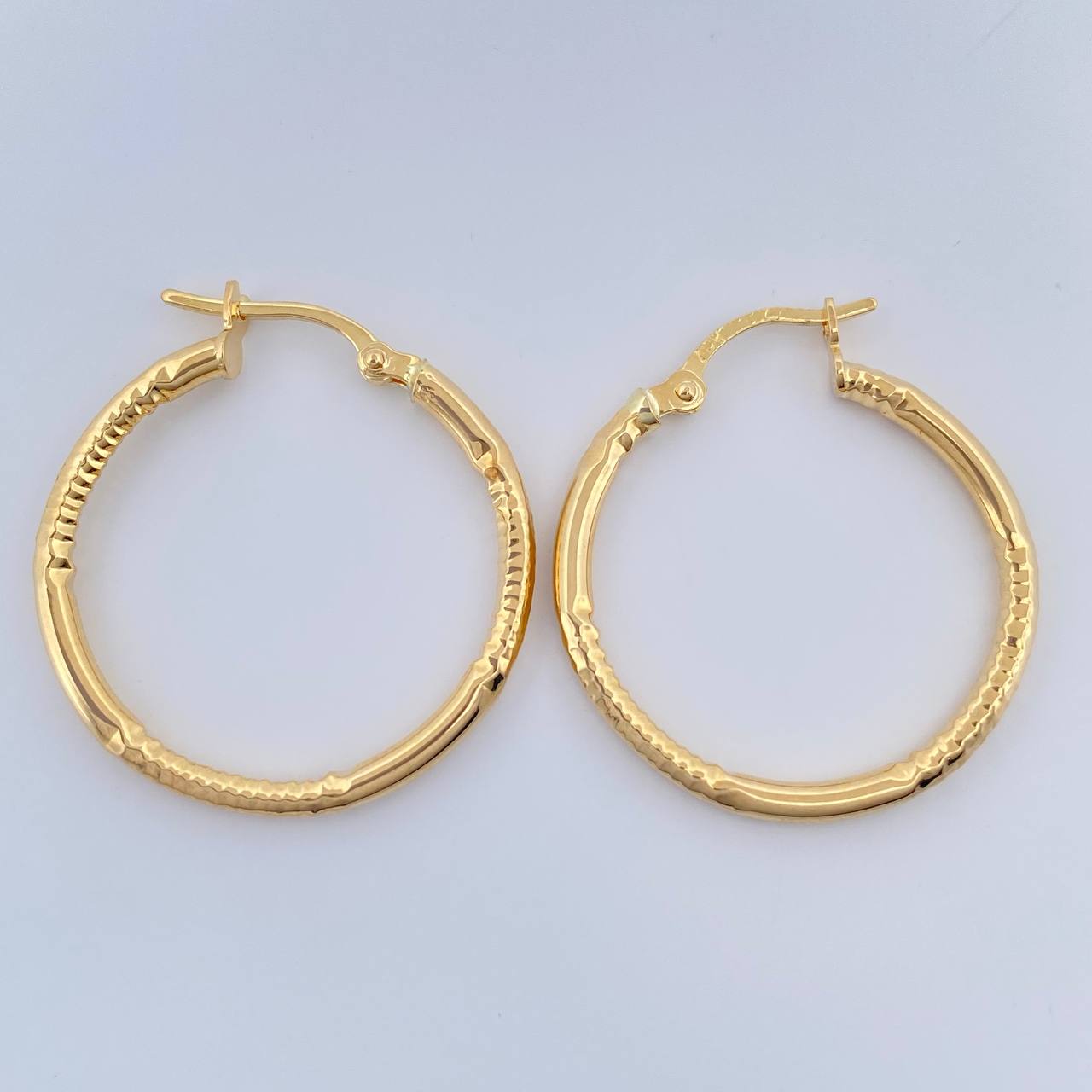 Candongas Megan 1.55gr / 1 in / Oro Amarillo 18K %