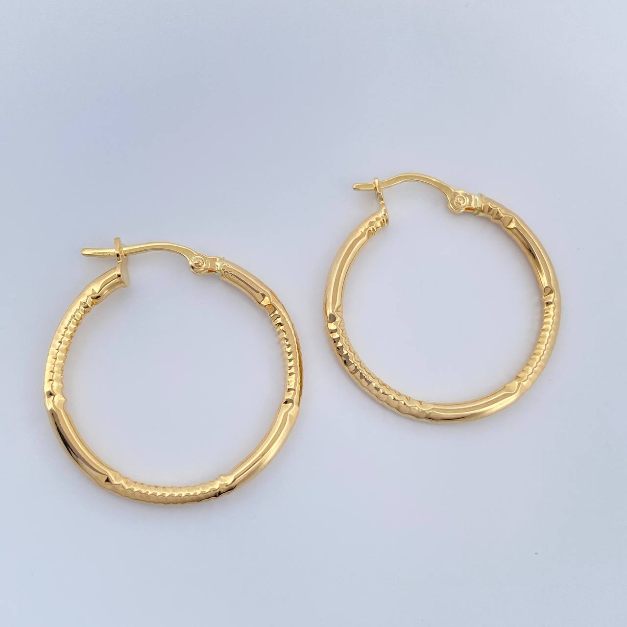 Candongas Megan 1.55gr / 1 in / Oro Amarillo 18K %