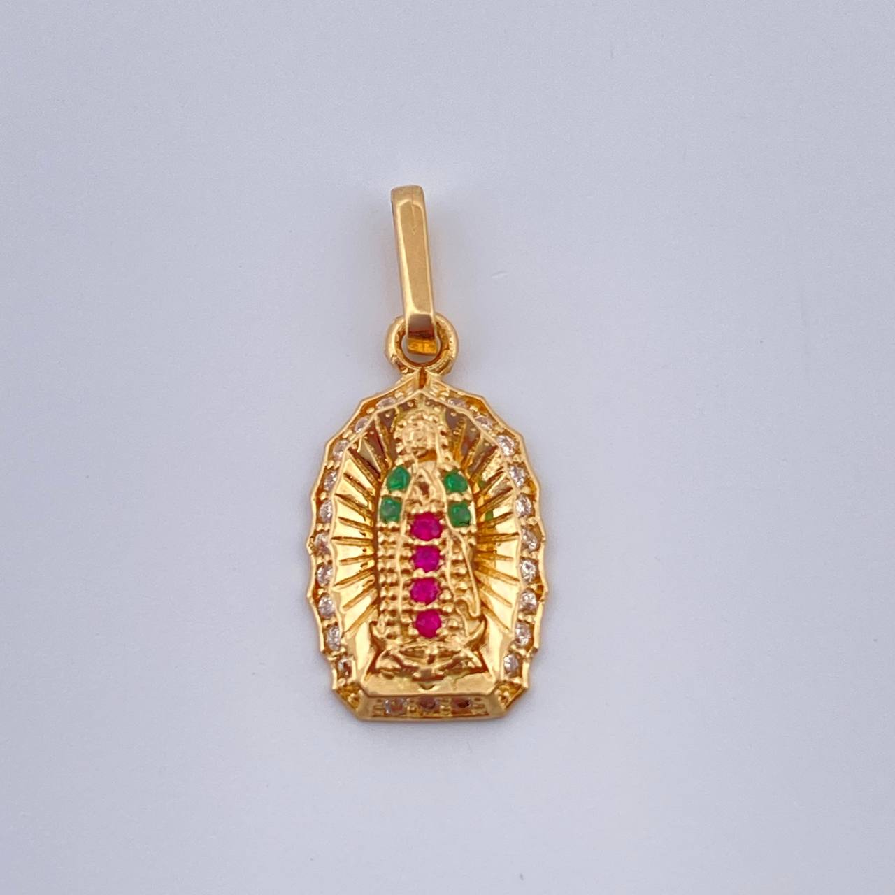 Dije Virgen Guadalupe 1.25gr / 3/4 in / Oro Amarillo 18K %