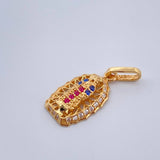 Dije Virgen Guadalupe 1.25gr / 3/4 in / Oro Amarillo 18K %