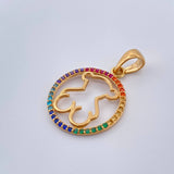 Dije Silueta Oso Ts 3gr / 1 1/4 in / Oro Amarillo 18K %