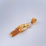 Dije San Jose 2.85gr / 1 1/4 in / Dos Oros Amarillo Blanco 18K %