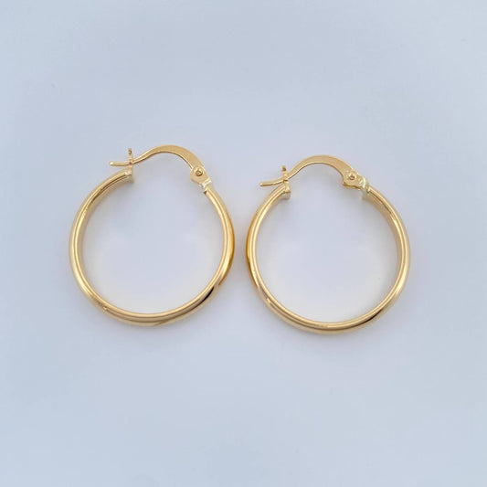 Candongas Nati 1.45gr / 1 in / Oro Amarillo 18K %