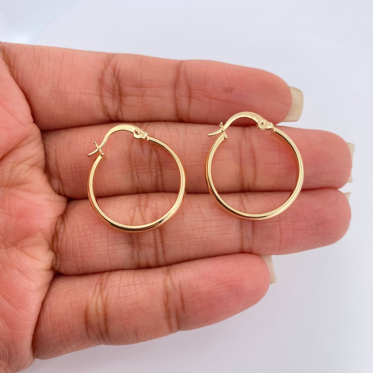 Candongas Nati 1.45gr / 1 in / Oro Amarillo 18K %