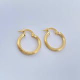 Candongas Lore 1.05gr / 3/4 in / Oro Amarillo 18K %