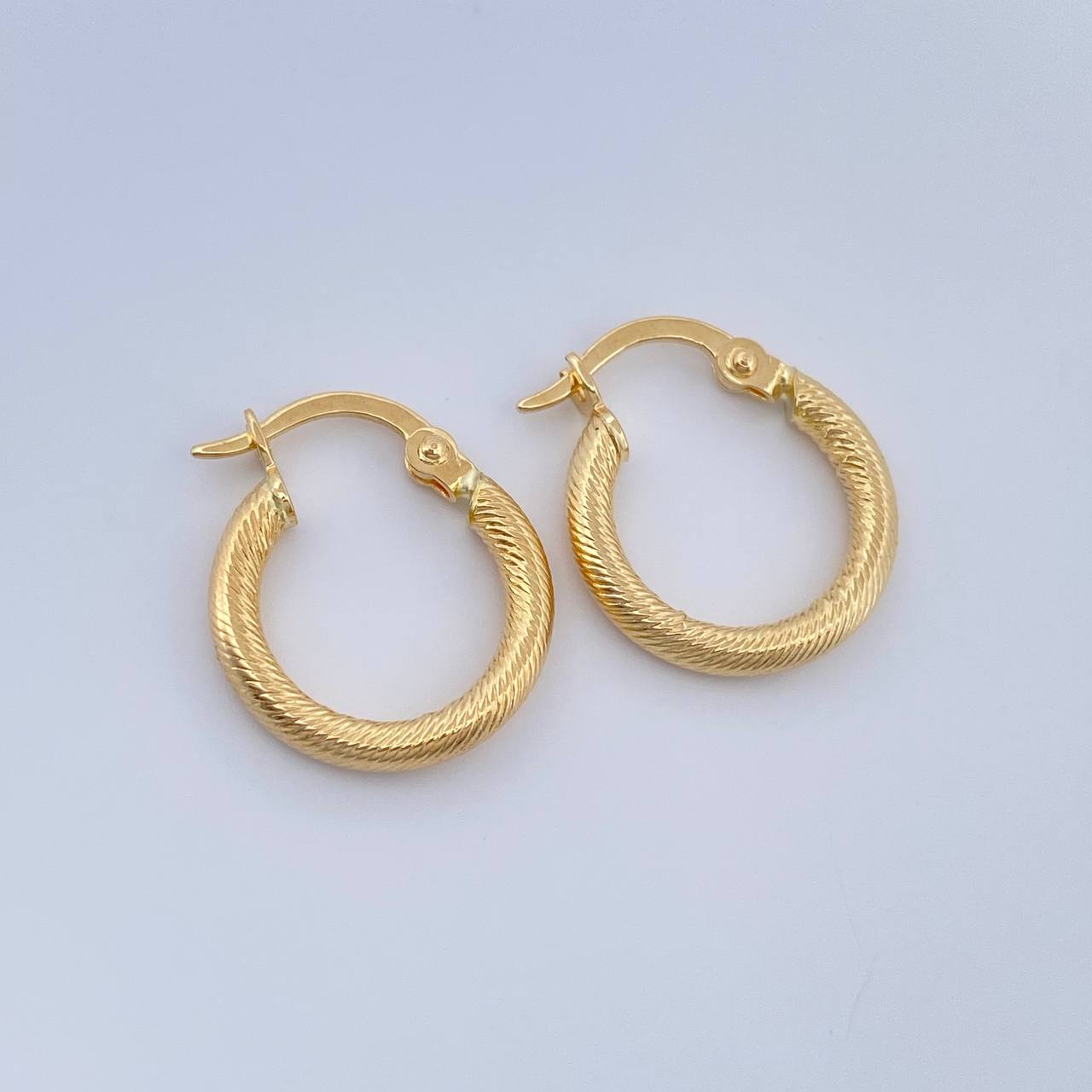 Candongas Zion 1.05gr / 3/4 in / Oro Amarillo 18K %