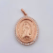 Dije Virgen de Guadalupe 4.8gr / 3.8mm Oro Rosa 18K %