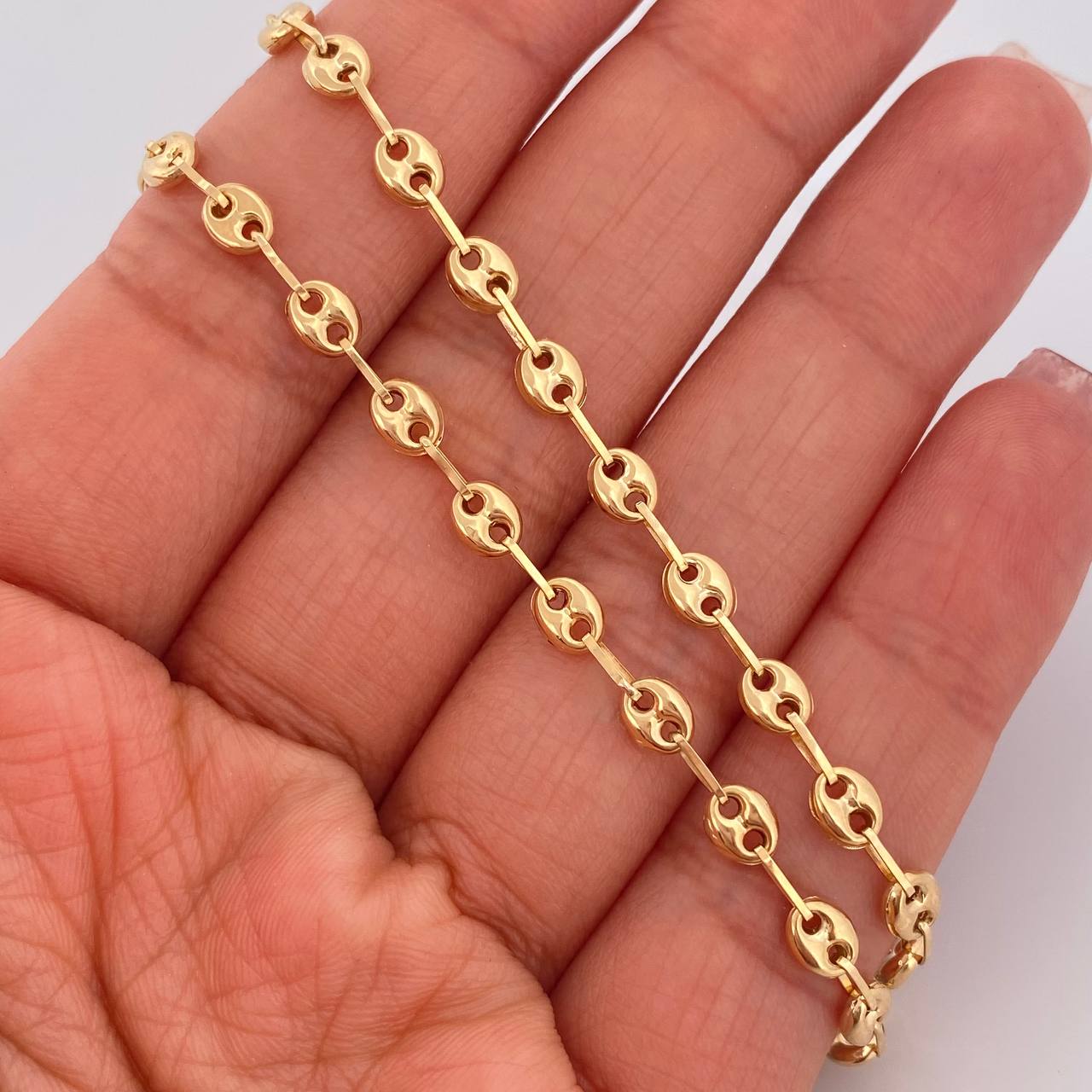 Cadena GC 7.15gr / 20 in / 4mm Oro Amarillo 18K %