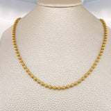 Cadena Militar 17.7gr / 24 1/2 in / 3mm Oro Amarillo 18K %