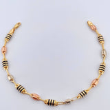 Pulso Barril 5.25gr / 8 3/4 in / 5mm Tres Oros 18K %