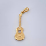 Dije Guitarra 1.3gr / 1 1/2 in / Oro Amarillo 18K %