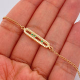 Pulso MSK Cubano 2.35gr / 7 1/4 in / 1.55mm Oro Amarillo +3 18K %