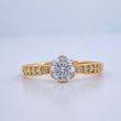 Anillo Solitario Churumbela 2gr / T7 1/2 / Oro Amarillo 18K %