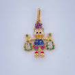 Dije Pato Bolsas De Dinero 1.6gr / 3/4 in / Tres Oros 18K %
