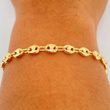 Pulso GC 4.2gr / 7 3/4 in / 5.6mm Oro Amarillo 18K &