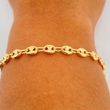 Pulso GC 4.25gr / 8 in / 5.6mm Oro Amarillo 18K %