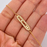 Pulso Msk 2.55gr / 7 1/2 in / 1.3mm Oro Amarillo 18K &